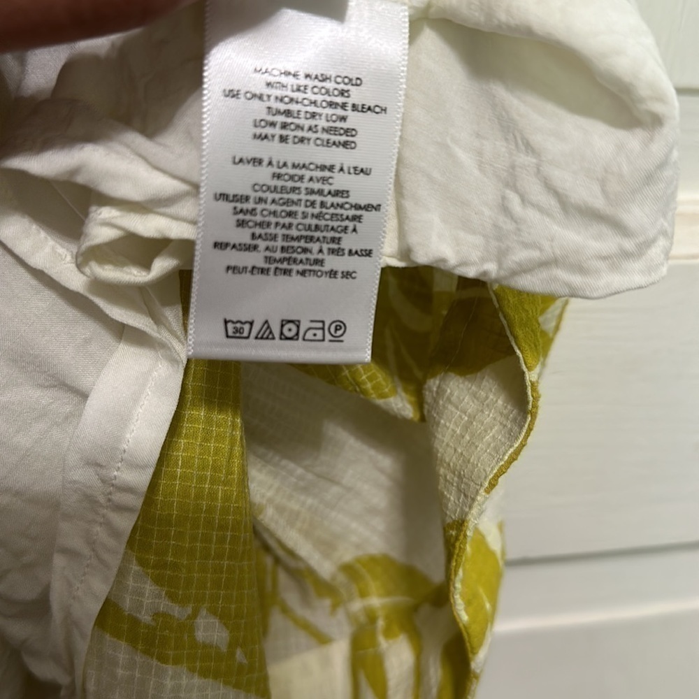 Maeve by Anthropologie Wome’s Puff Sleeves Feliciana Tropical Print Mini Dress S - Picture 6 of 9